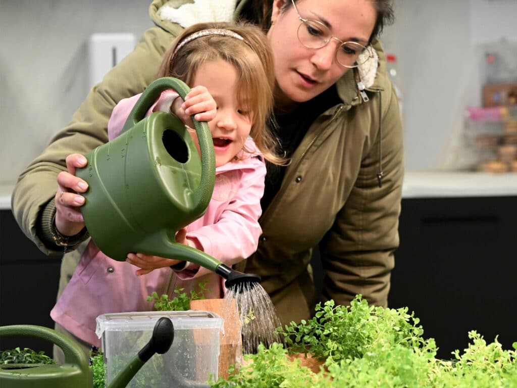water geven over de klimaattafel