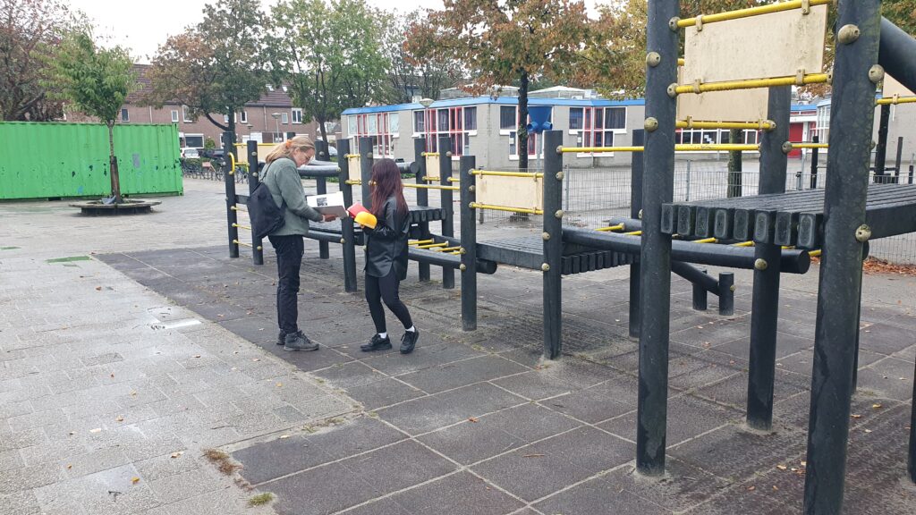 Inspectie van de speeltuin